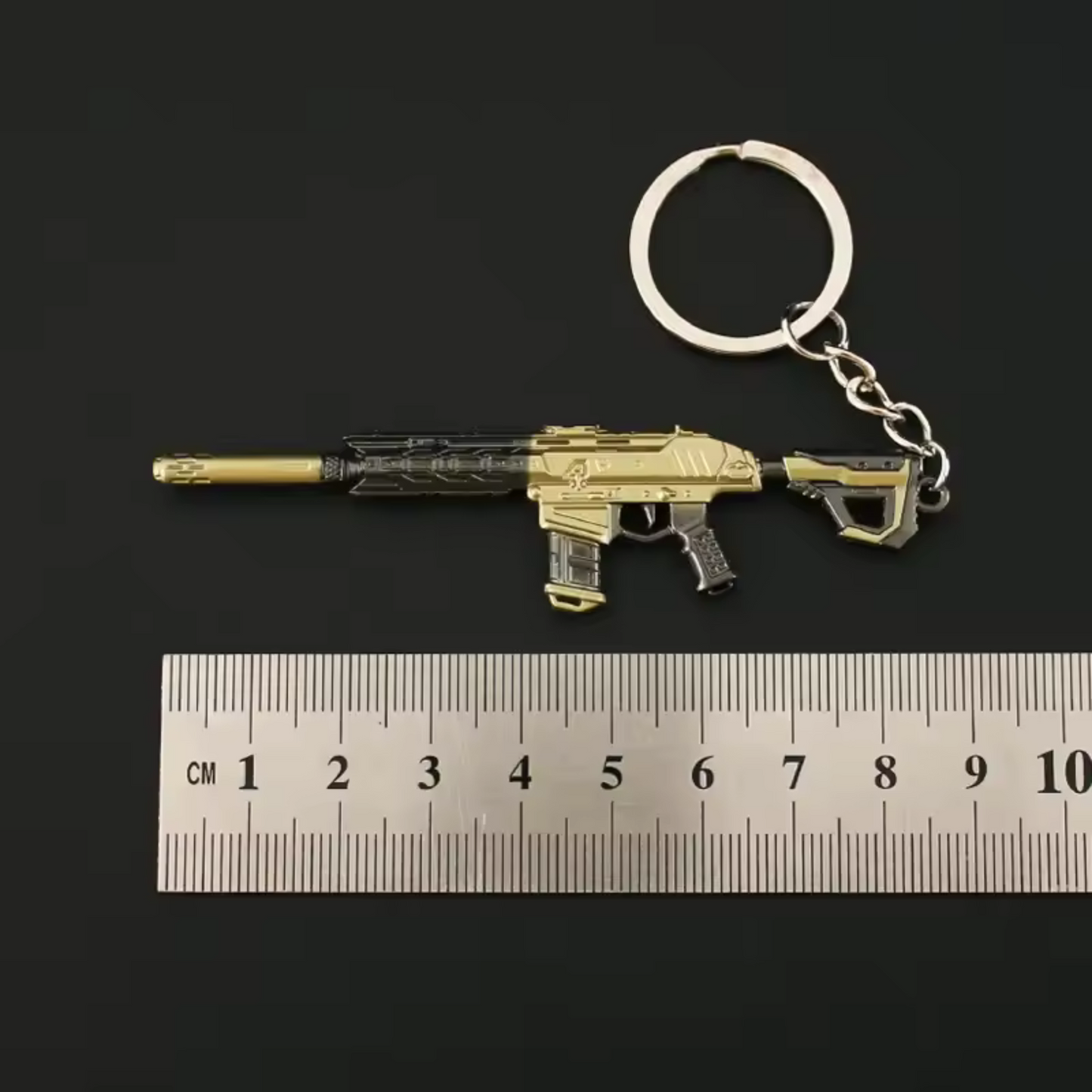 Porte-clé en argent – Skin Recon de la Phantom Valorant