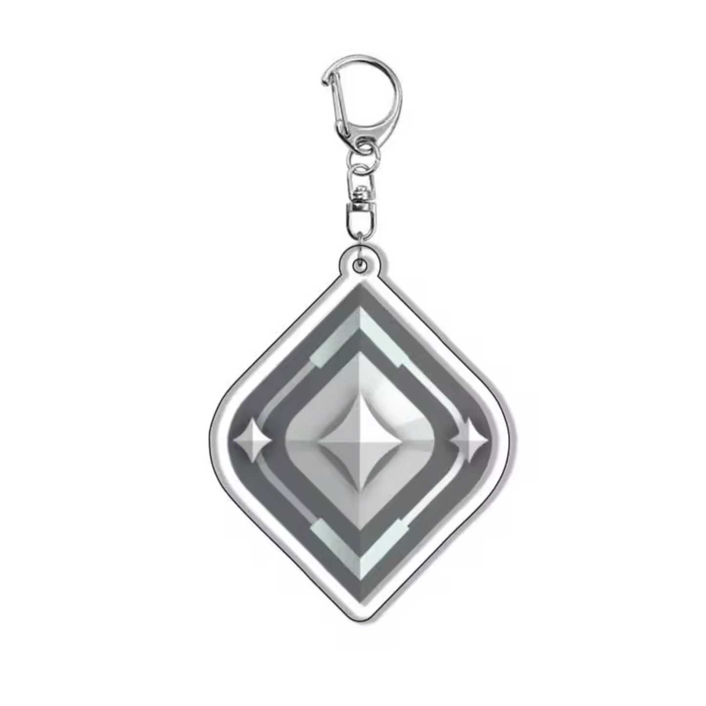 Acrylic Keychain – Valorant Silver Rank