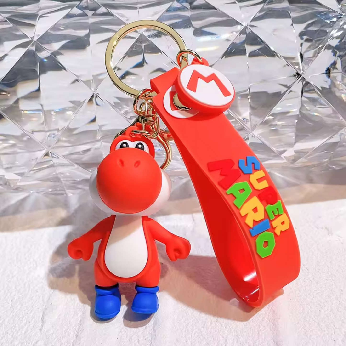 Yoshi keychain – 5 colors for maximum good humor