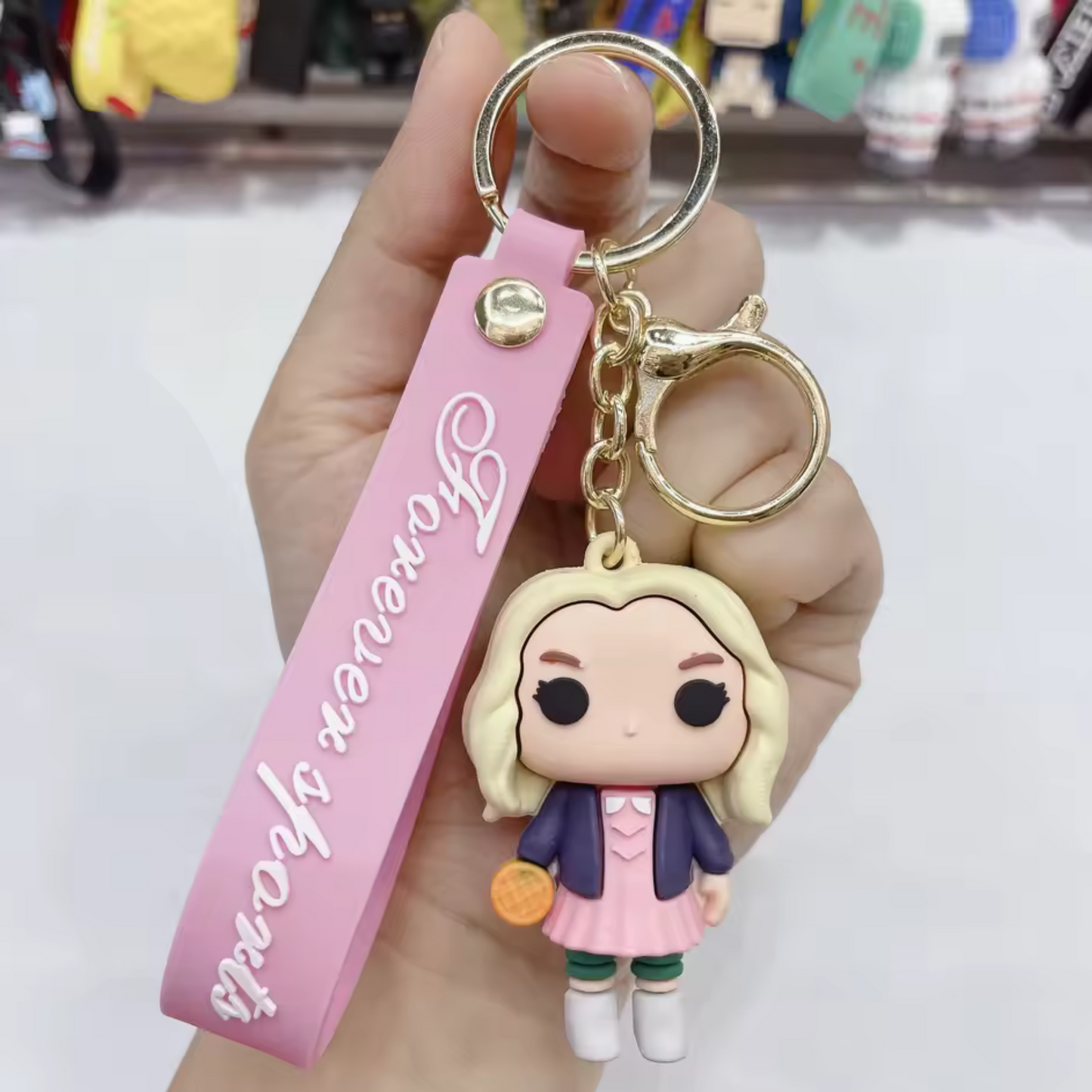 Stranger Things-Schlüsselanhänger – 5 Designs zur Auswahl für Hawkins-Fans!