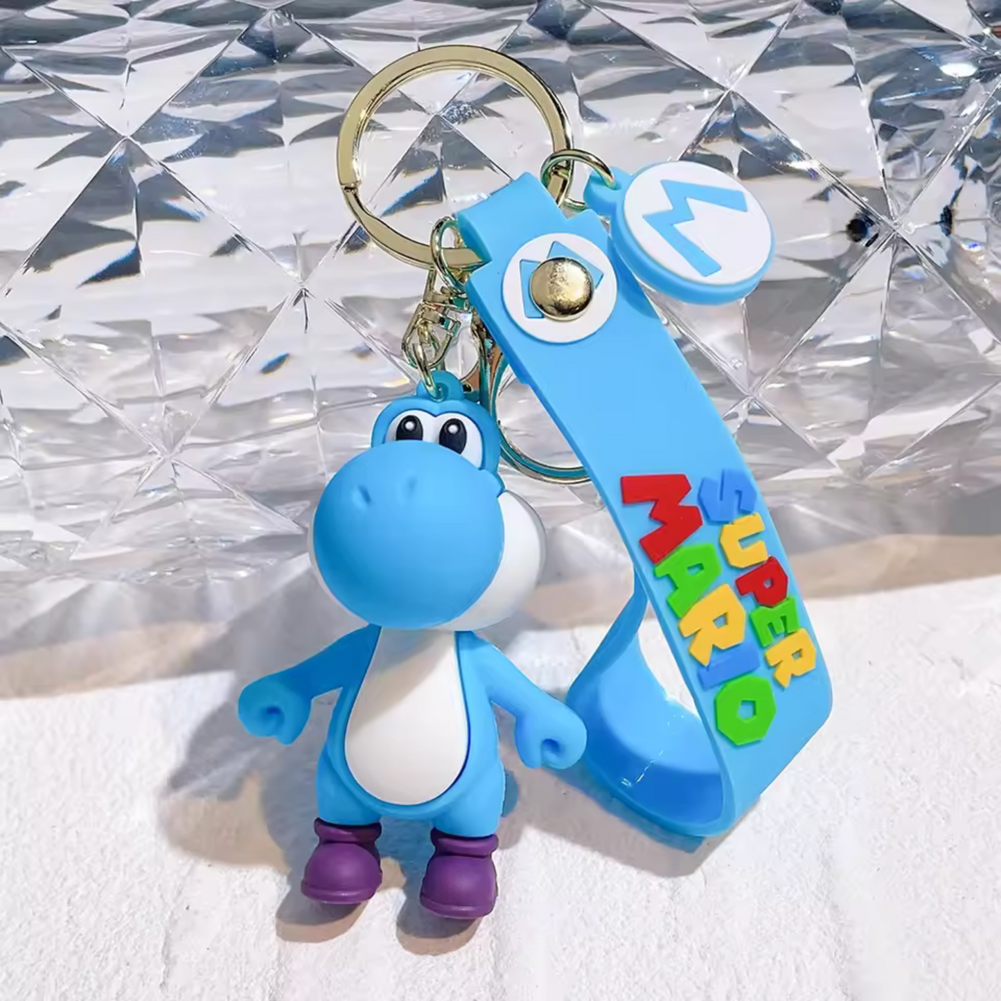 Yoshi keychain – 5 colors for maximum good humor