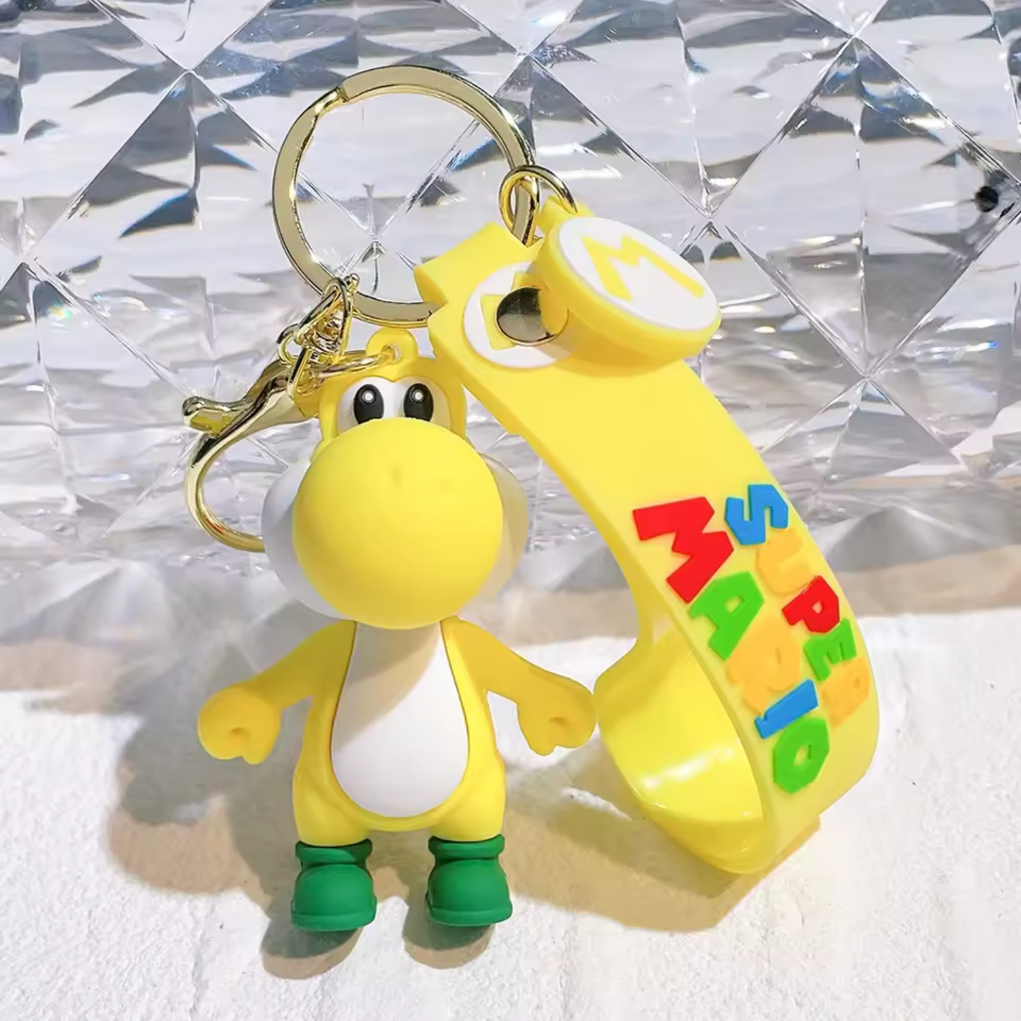 Yoshi keychain – 5 colors for maximum good humor