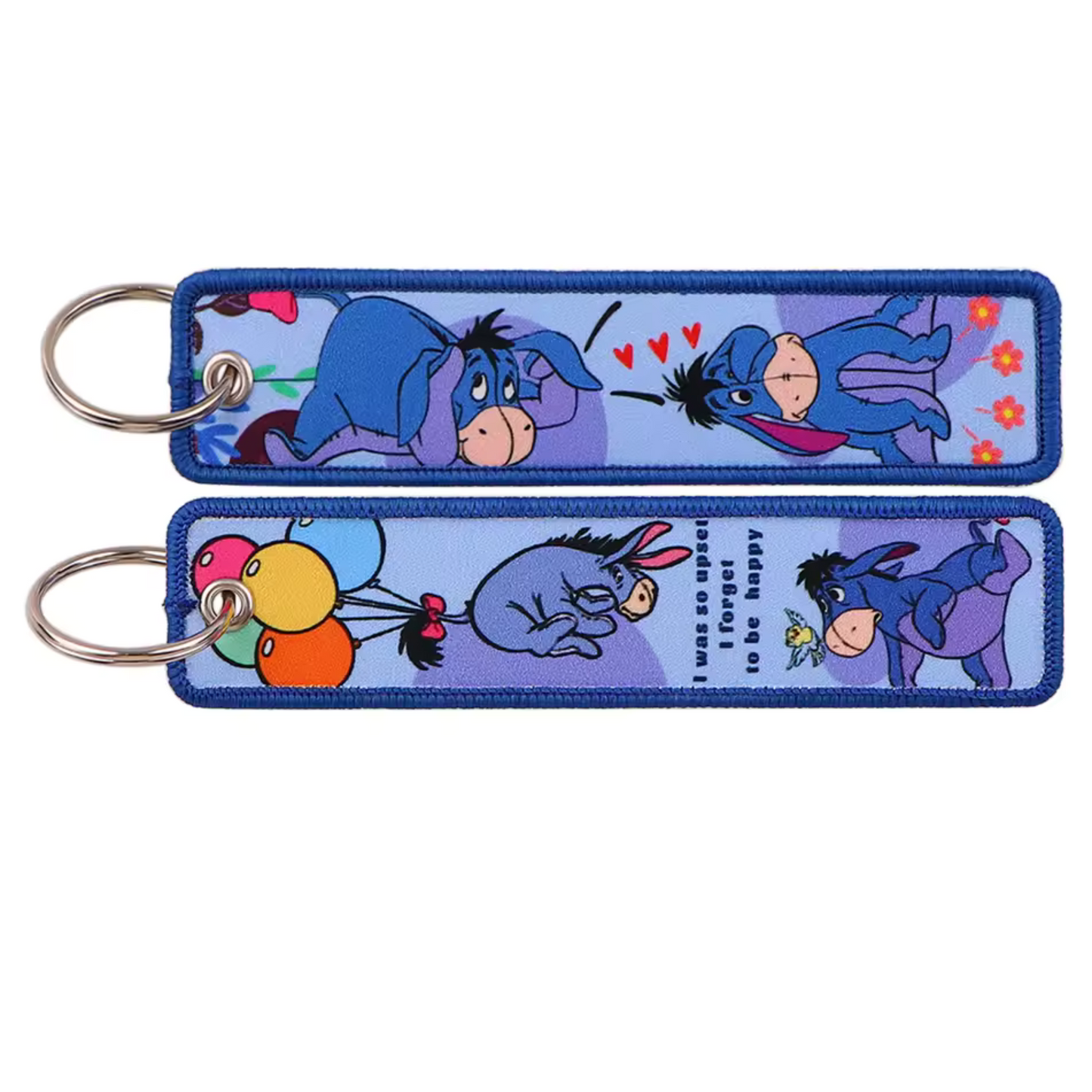 Longs Porte-Clés en Tissu – Inspirés de l’univers de Winnie l’Ourson
