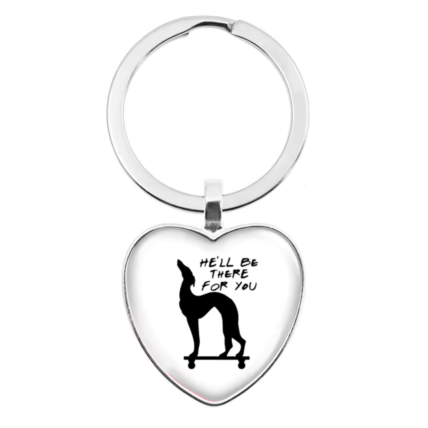 Porte-clé cœur – Collection Friends (15 modèles disponibles)