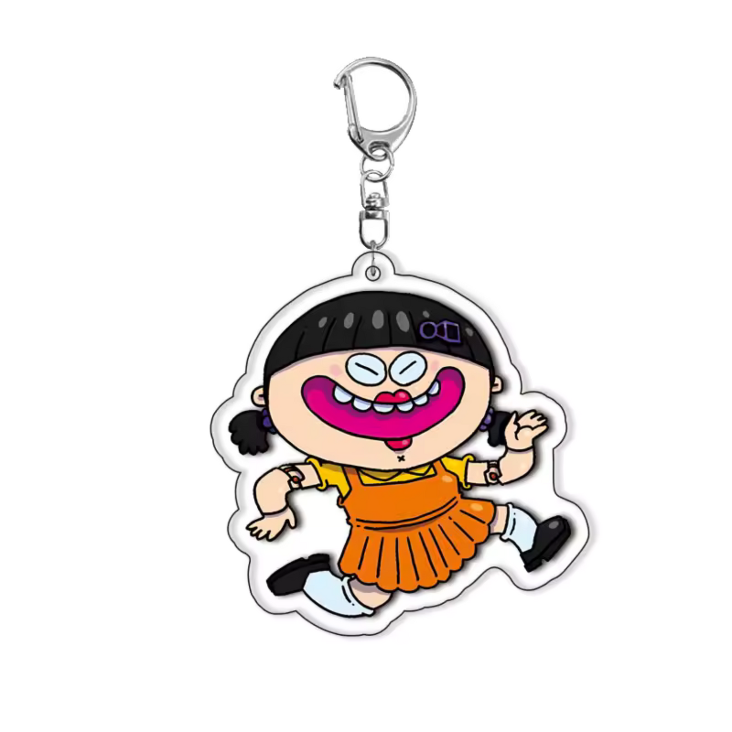 Squid Game Keychain – Collection of 7 Models Inspired by the Series