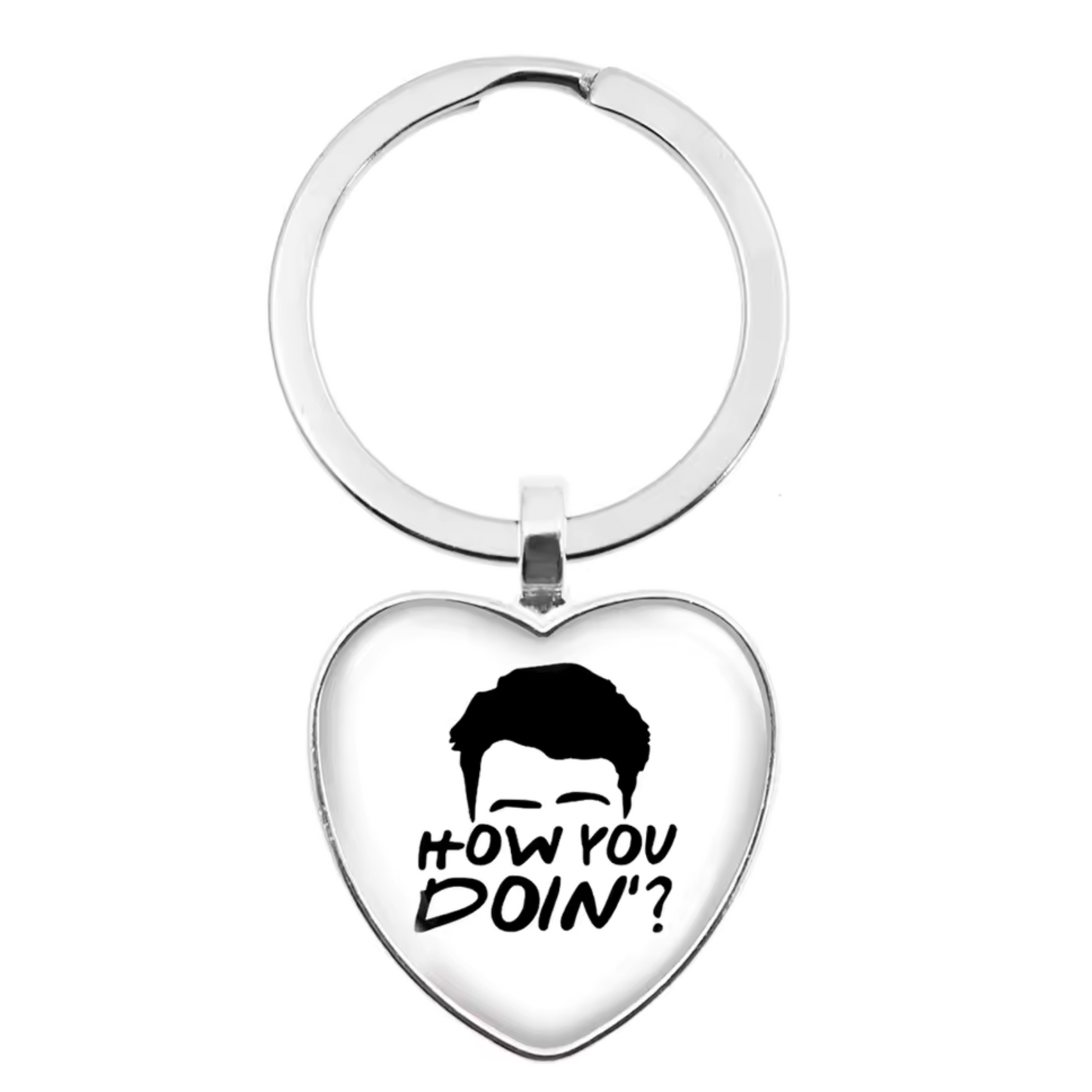 Porte-clé cœur – Collection Friends (15 modèles disponibles)