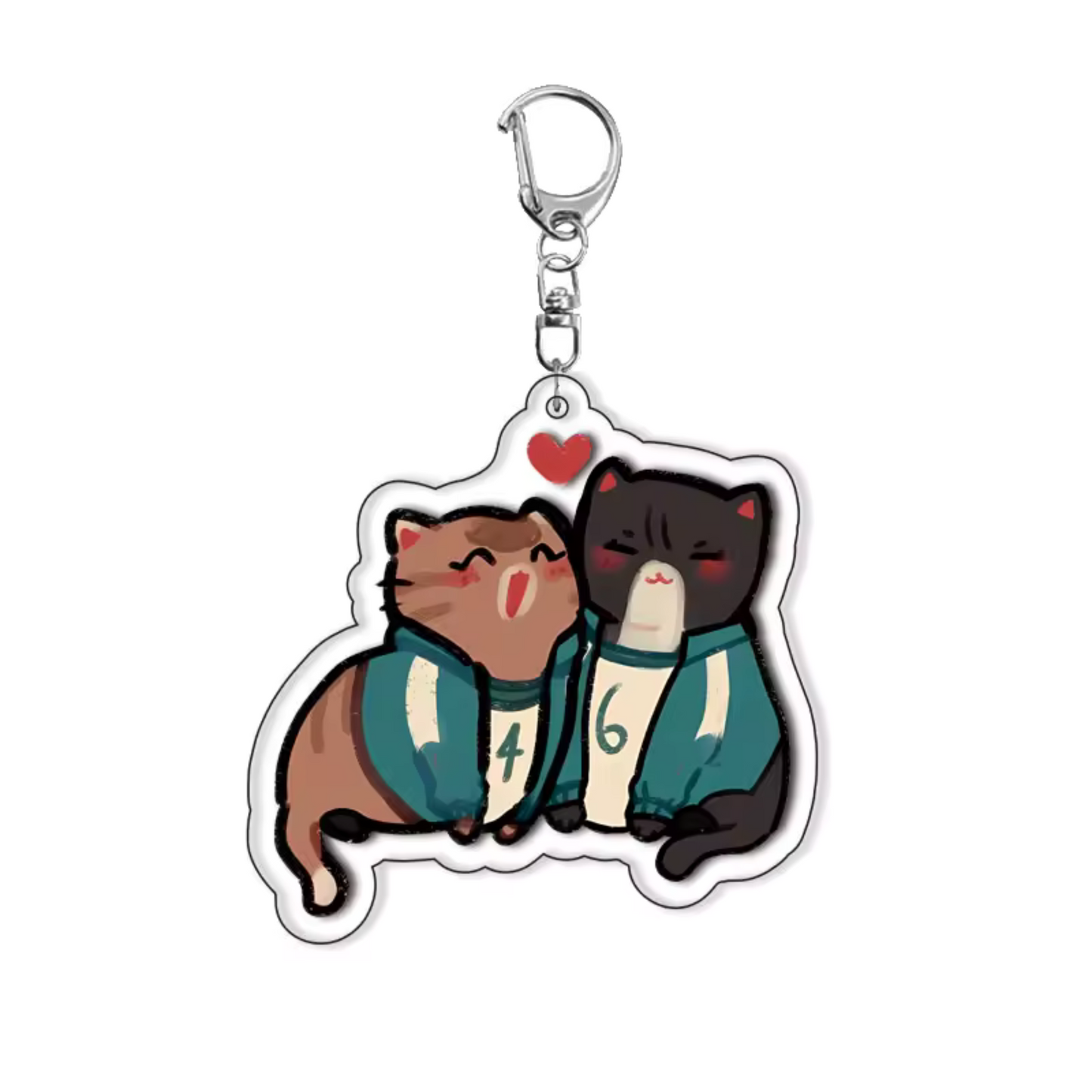 Squid Game Keychain – Collection of 7 Models Inspired by the Series