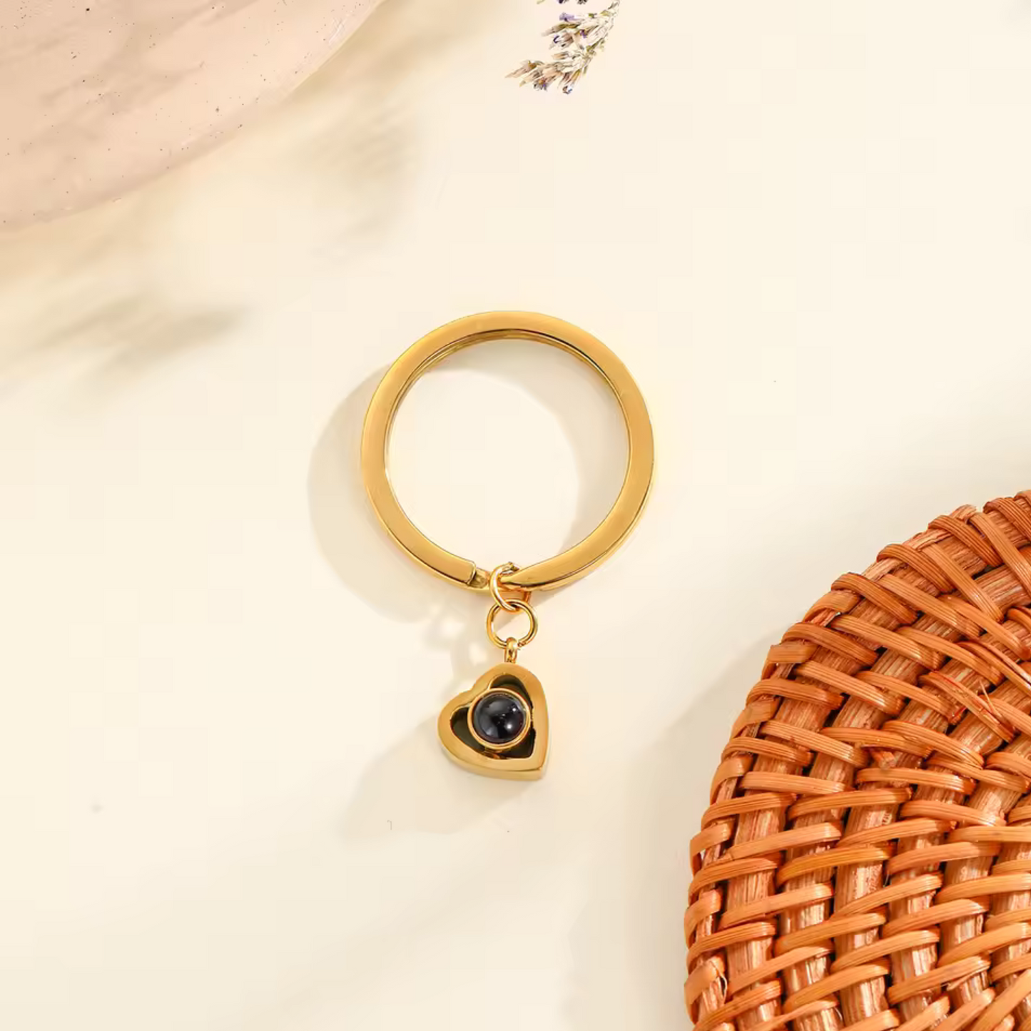 Personalized Photo Projection Keychain (3 colors available)