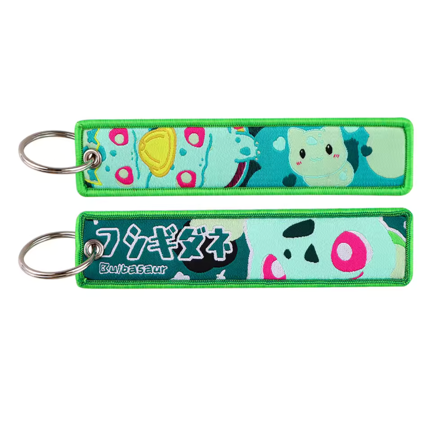 Long Pokémon Bulbasaur Keychain – Natural charm always with you