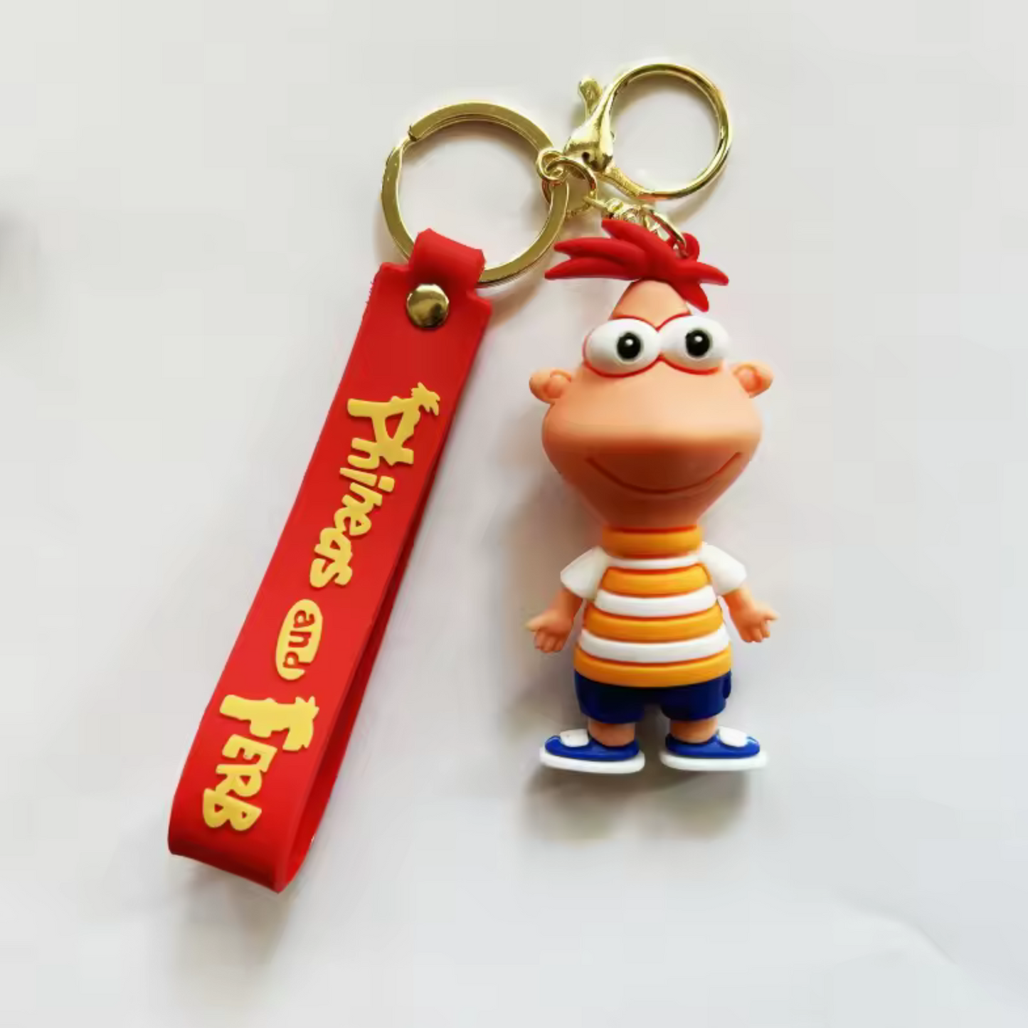 Porte-clé Phinéas et Ferb (4 modèles différents) – L'été n'a jamais été aussi fun