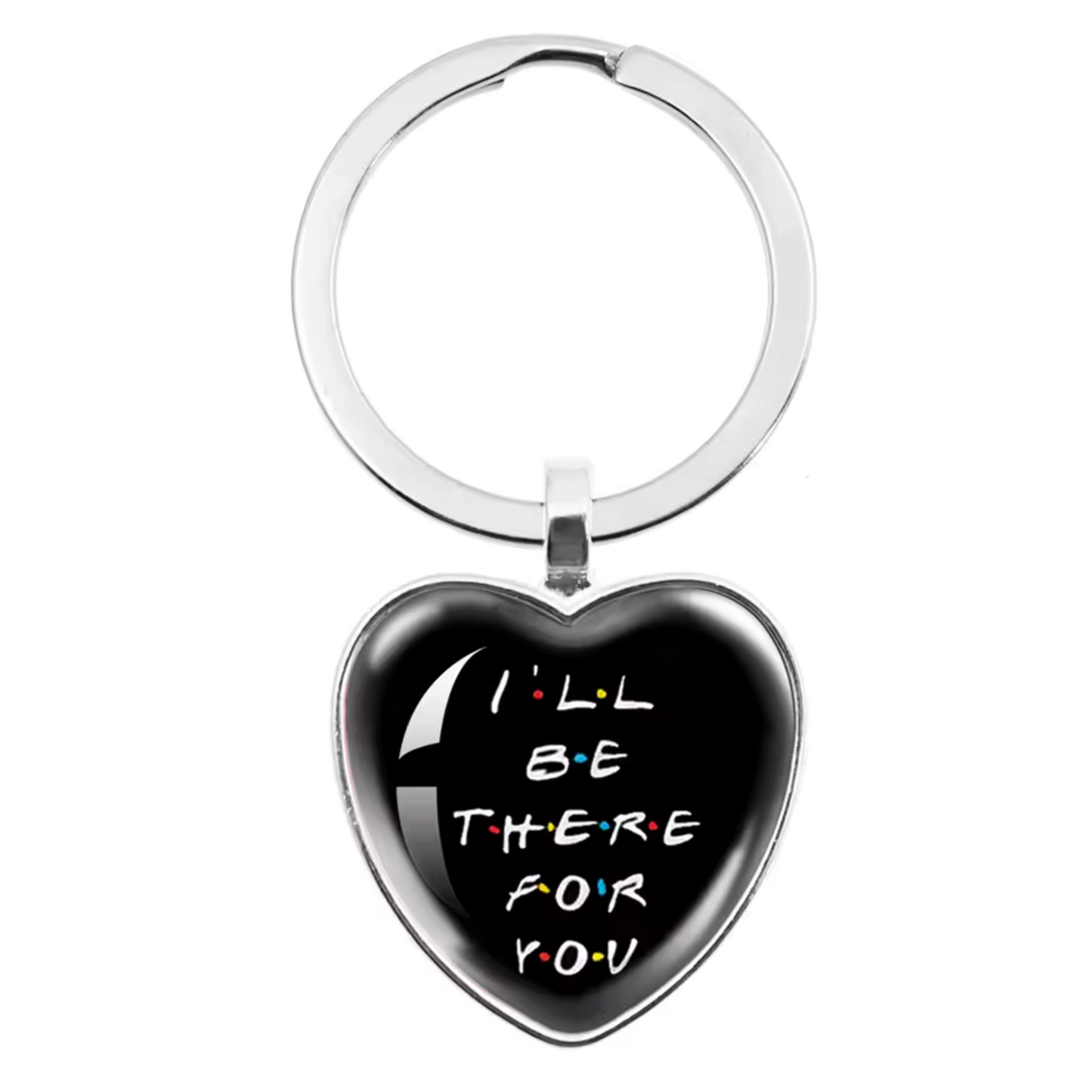 Porte-clé cœur – Collection Friends (15 modèles disponibles)
