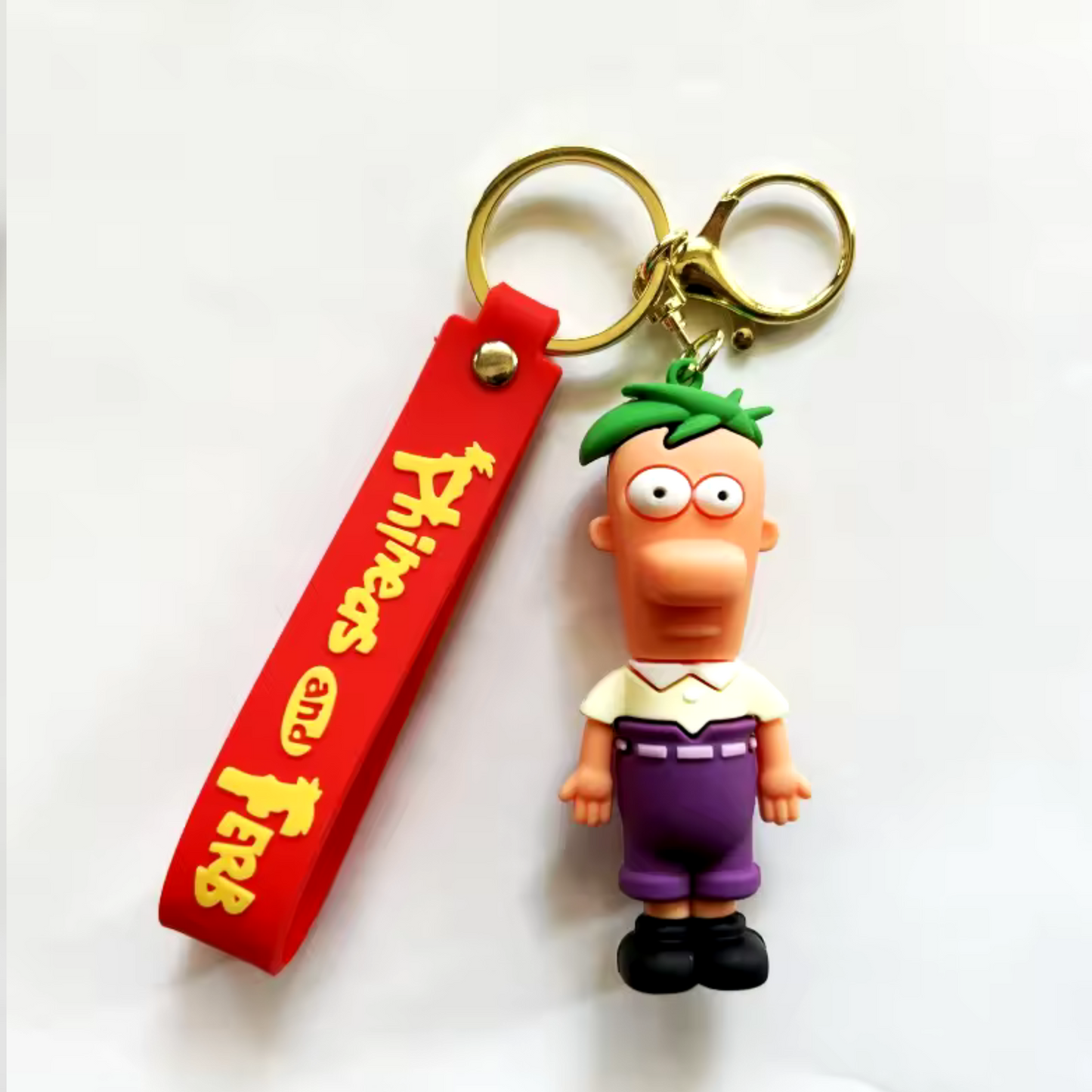 Porte-clé Phinéas et Ferb (4 modèles différents) – L'été n'a jamais été aussi fun