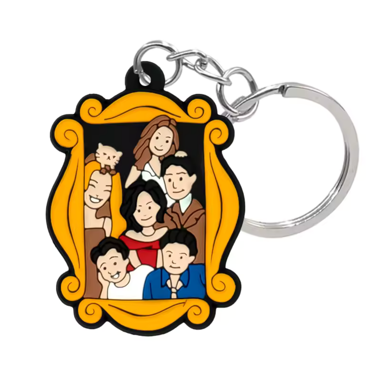 Friends Rubber Keychains – 21 Designs