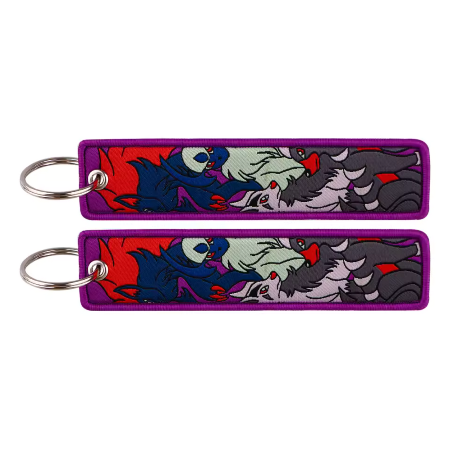 Long Pokémon Wolves Keychain – The wild power of your style