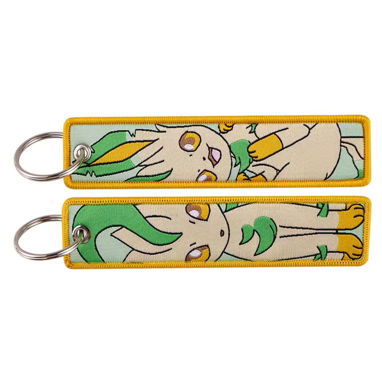 Long Pokémon Leafeon Keychain – The natural harmony of your style