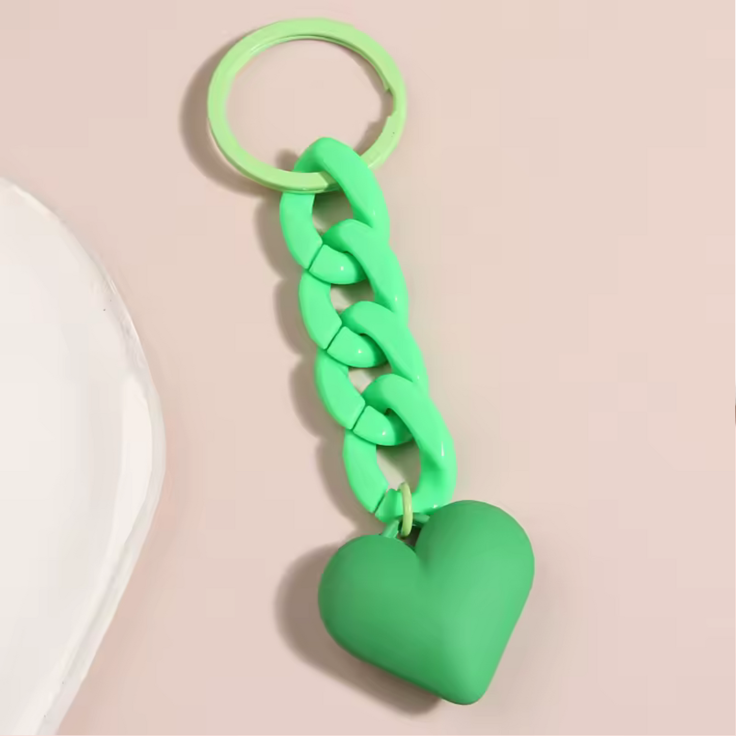 Chain with Heart (14 colors available)