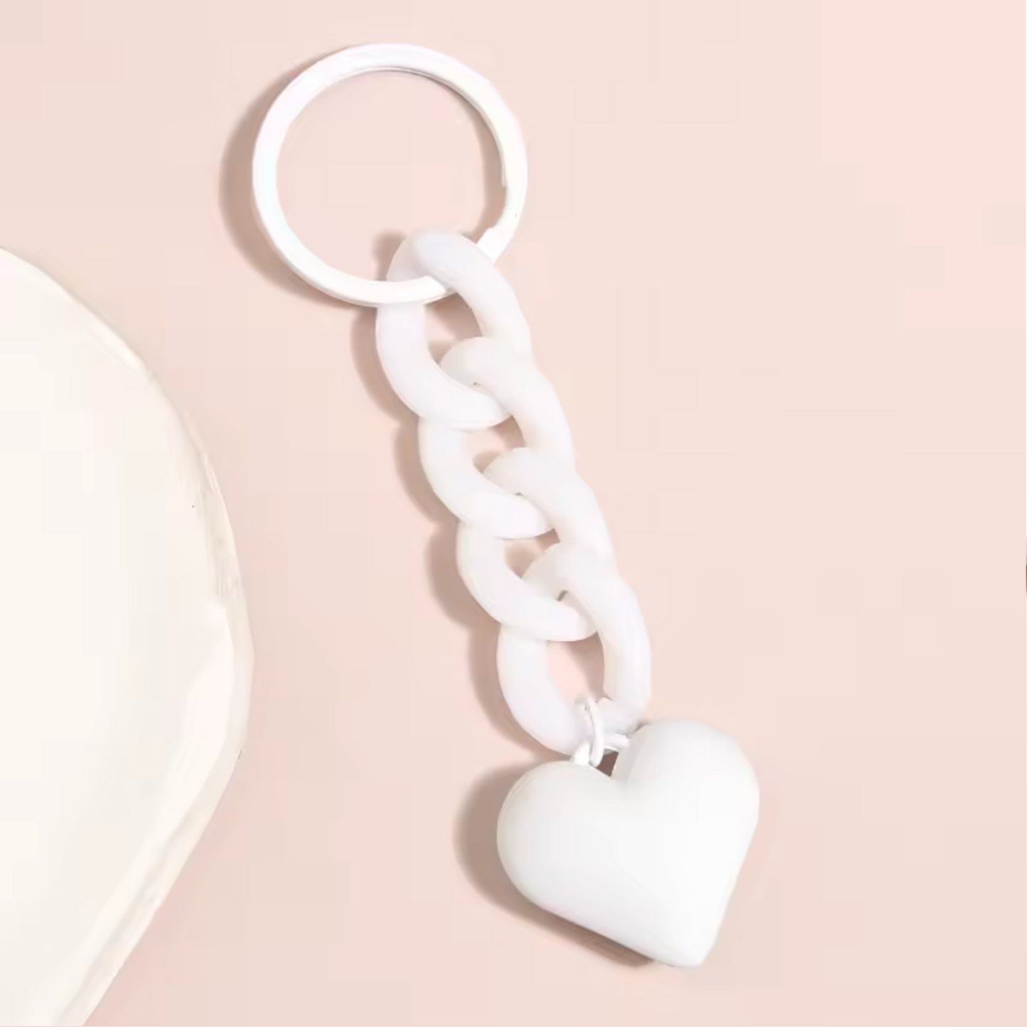 Chain with Heart (14 colors available)