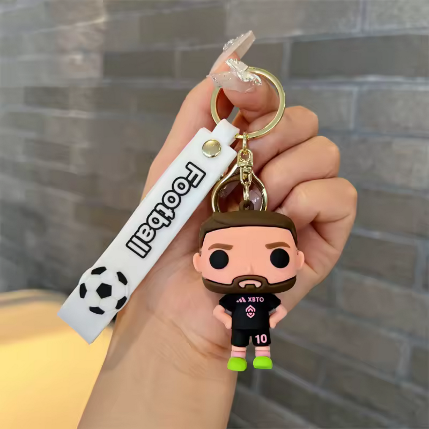 Porte-clé Joueur de Foot – 3 Modèles