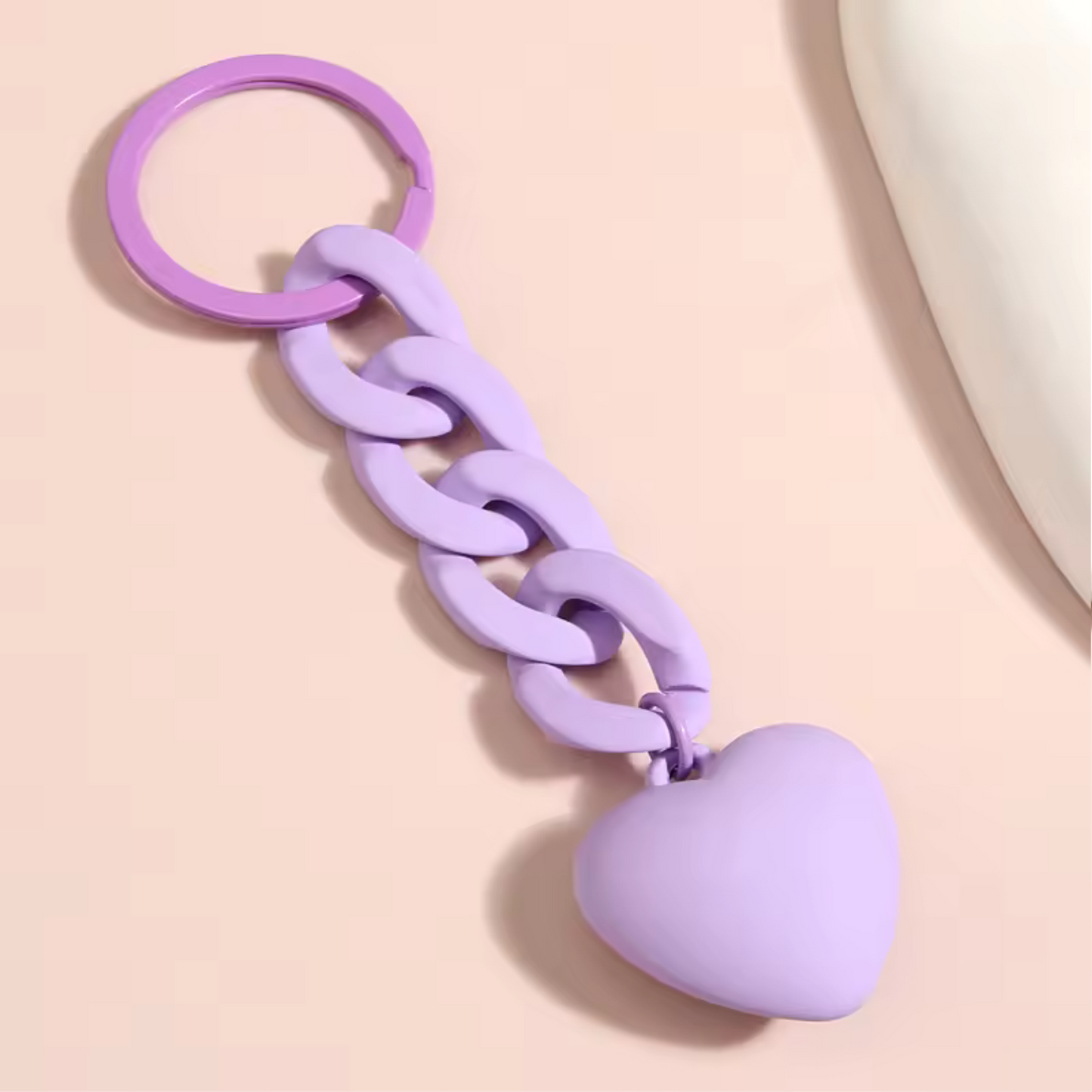 Chain with Heart (14 colors available)