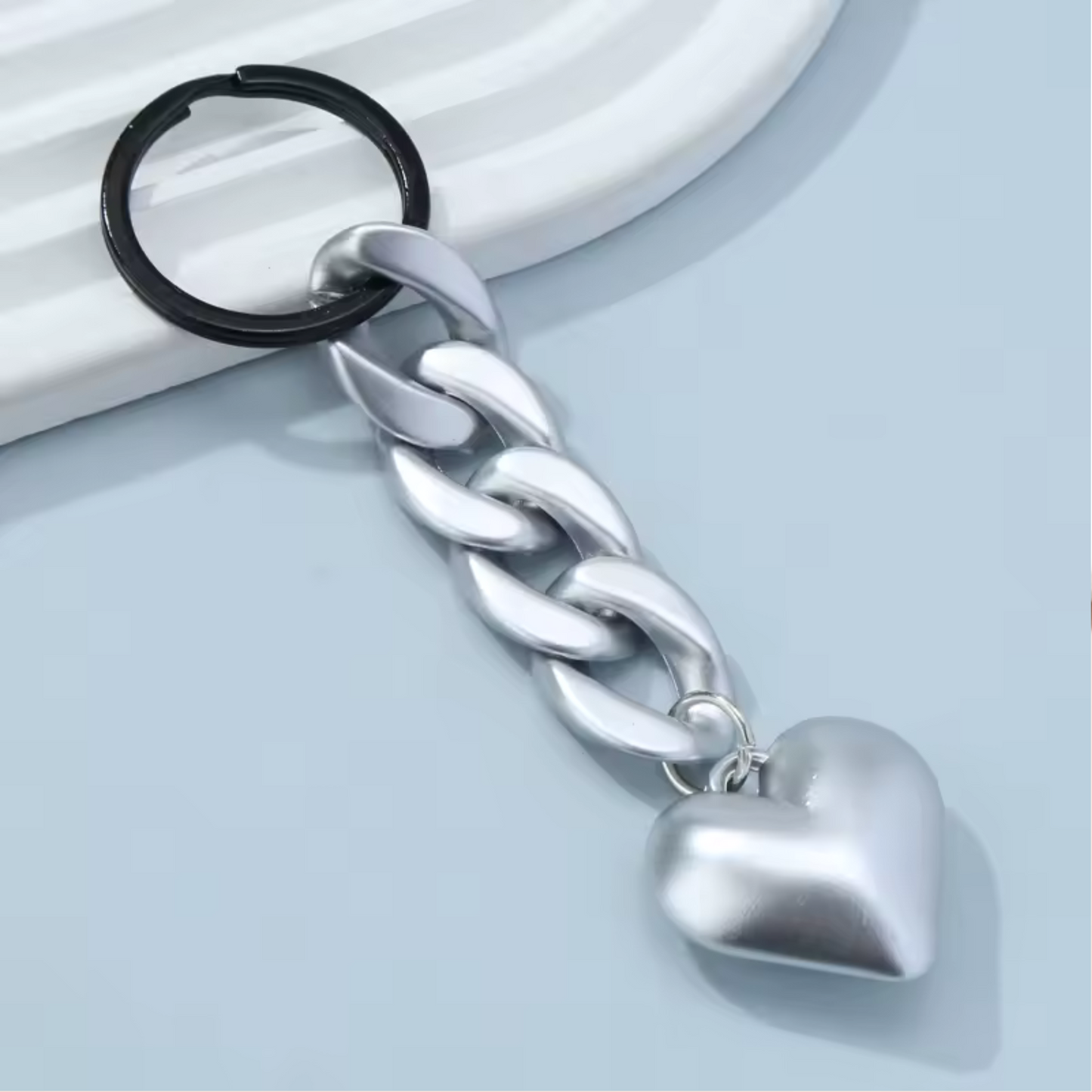 Chain with Heart (14 colors available)