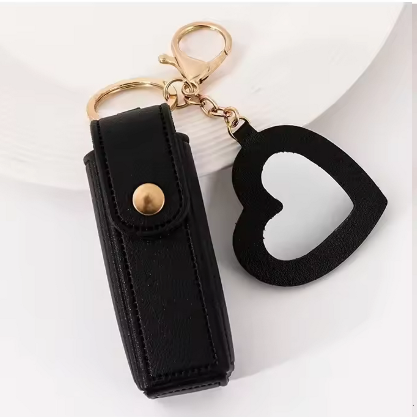 Heart Lipstick Pouch with Mirror – 8 models available