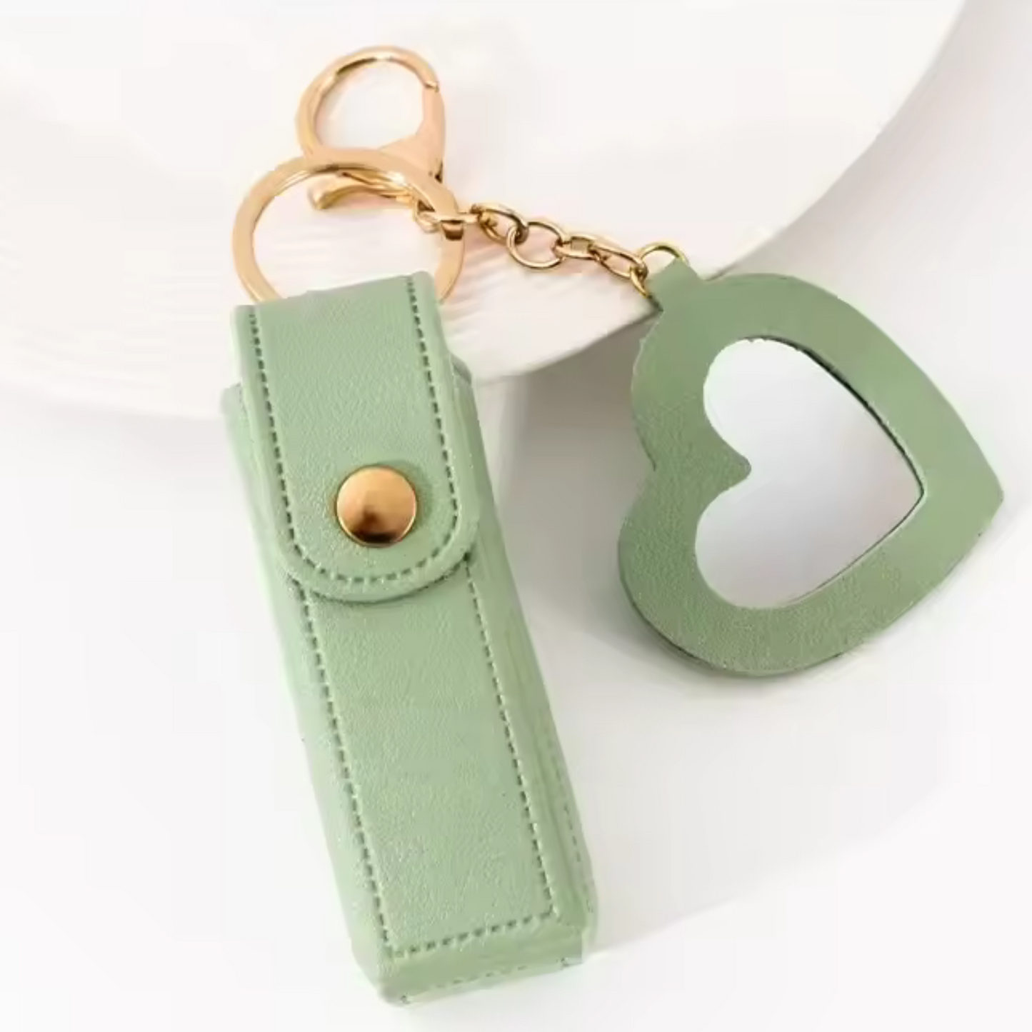 Heart Lipstick Pouch with Mirror – 8 models available