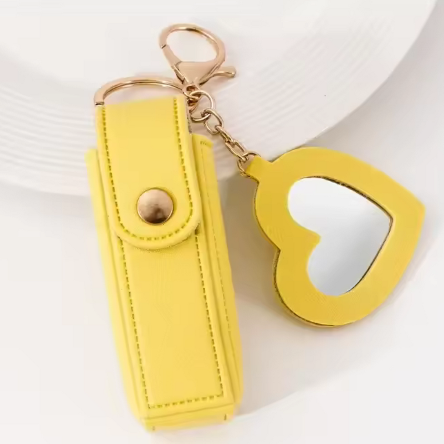 Heart Lipstick Pouch with Mirror – 8 models available