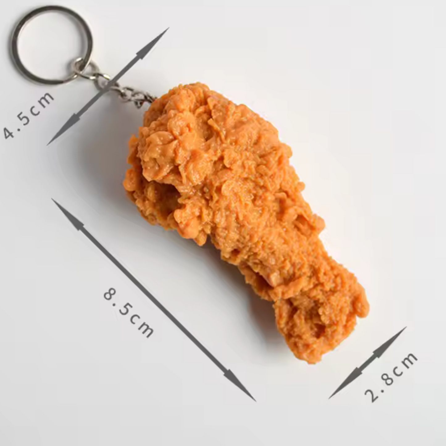 Porte-clés aliment – Chicken – 3 modèles disponibles