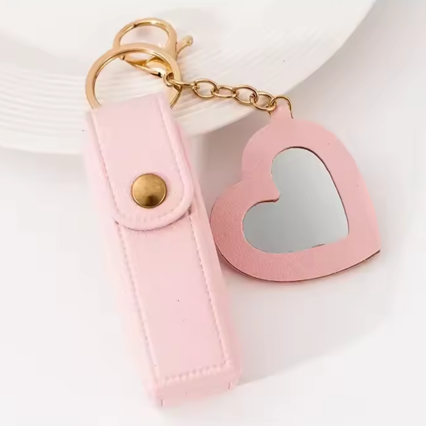 Heart Lipstick Pouch with Mirror – 8 models available