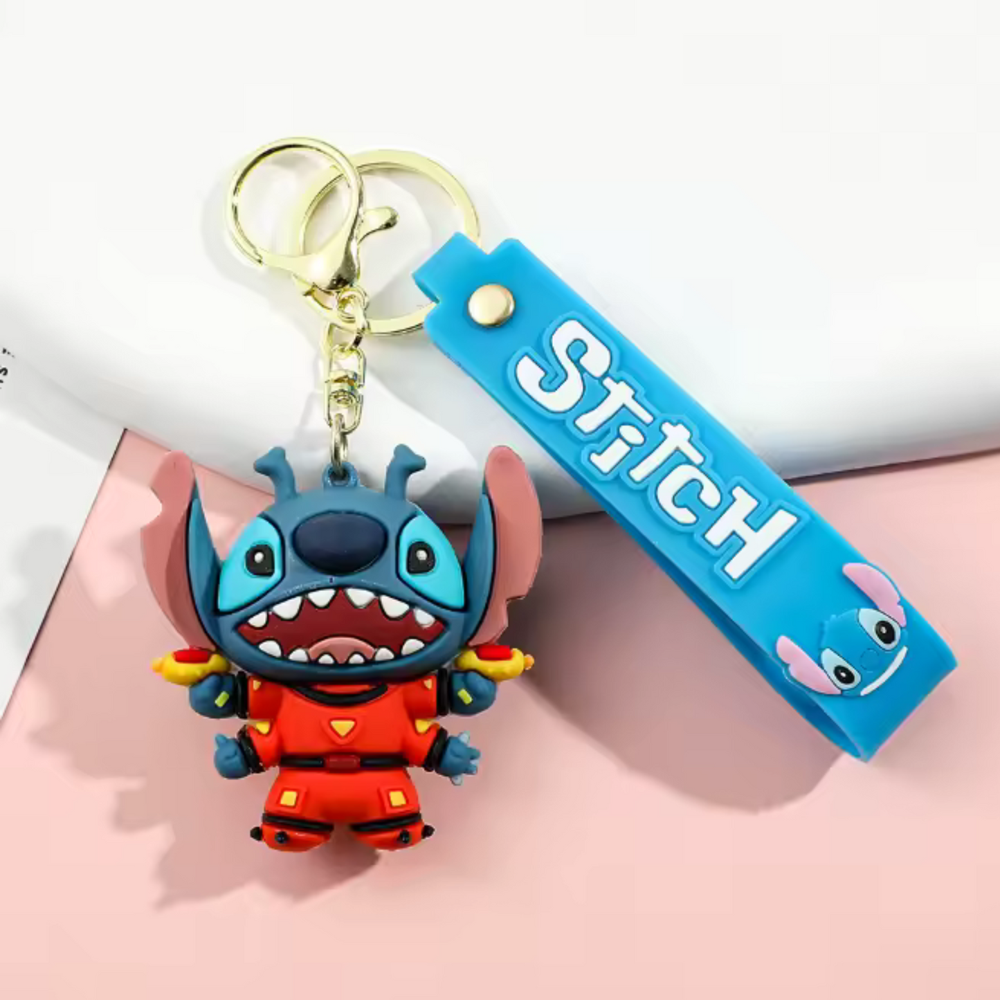 4-Arm Stitch Keychain – Watering Mission Activated