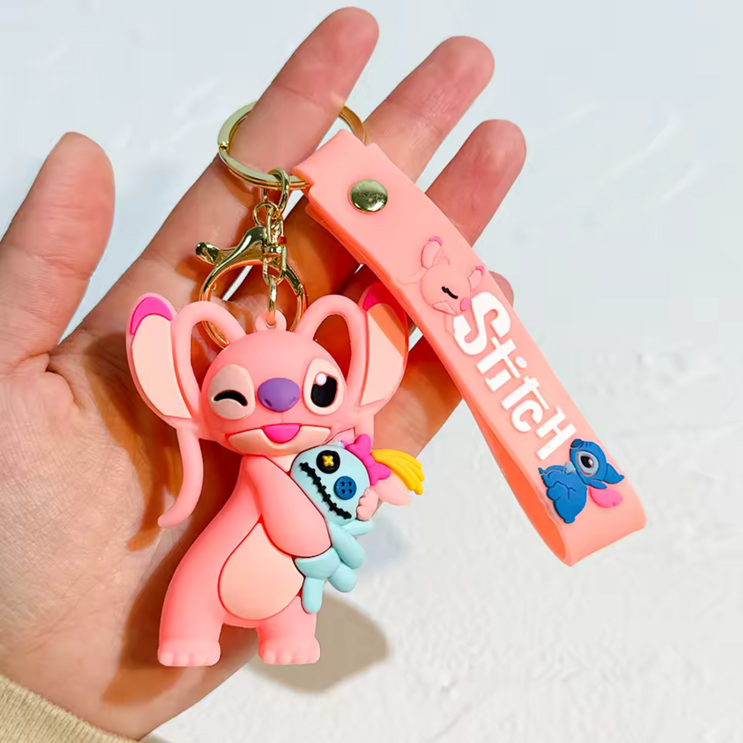 Angel Keychain with Soft Toy – Miniature Tenderness