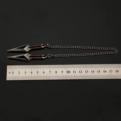 Porte-clé en argent – Kuronami no Yaiba Valorant (2 modèles disponibles)