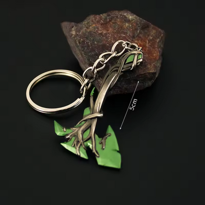 Porte-clé en argent – Hache Gaya Valorant (4 couleurs disponibles)
