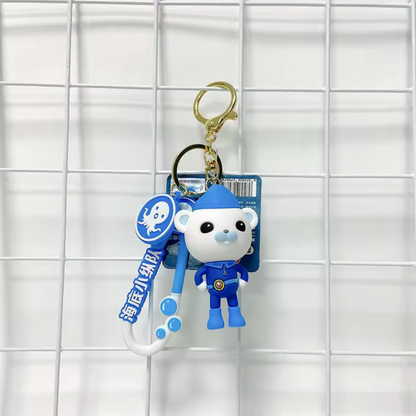 Porte-clé Les Octonauts en silicone – 8 modèles disponibles