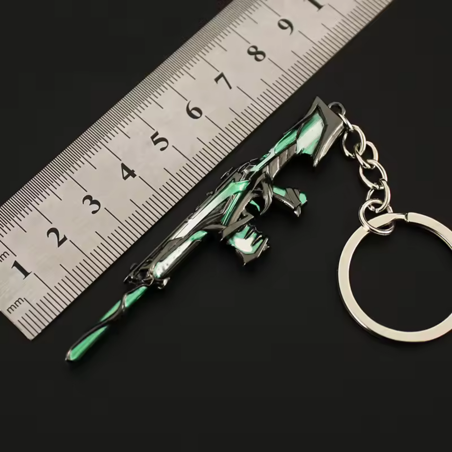 Porte-clé en argent – Skin Phantom Ruination Valorant