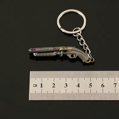 Porte-clé en argent – Skin Shorty Prelude to Chaos Valorant