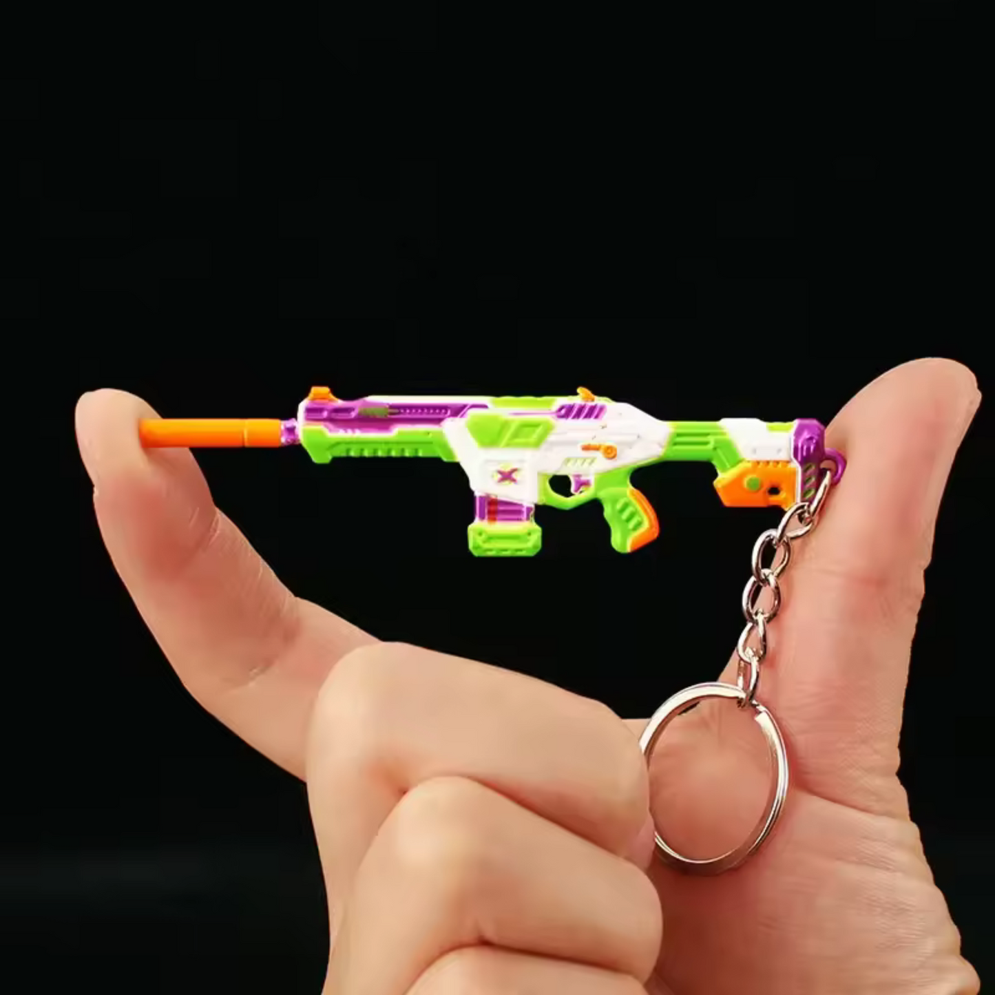 Porte-clé en argent – Skin Phantom BlastX Valorant