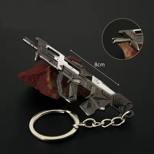 Porte-clé en argent – Skin Protocol 781-A de la Bulldog Valorant