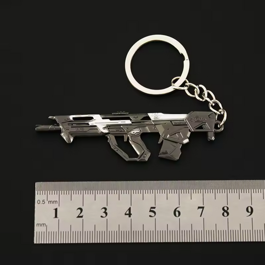 Porte-clé en argent – Skin Protocol 781-A de la Bulldog Valorant
