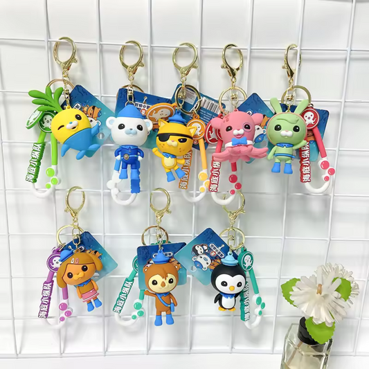 Porte-clé Les Octonauts en silicone – 8 modèles disponibles
