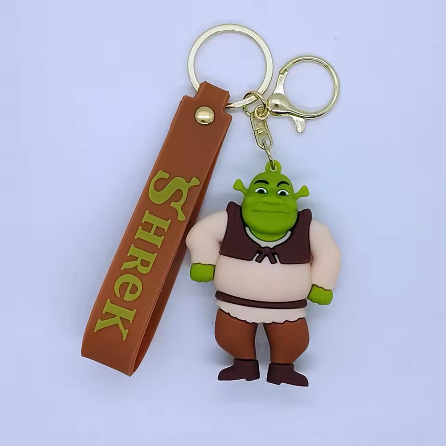 Shrek Silicone Keychain - 4 Models