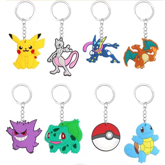 Pokémon Keychains – 8 designs available for all trainers ⚡