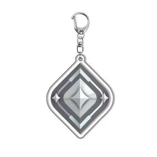 Acrylic Keychain – Valorant Silver Rank