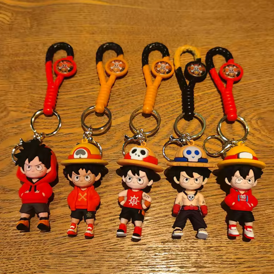 One Piece Keychains – 5 designs to choose from for real pirates!