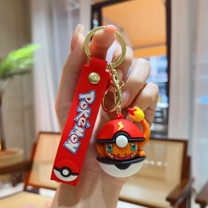 Pokémon-Schlüsselanhänger – 4 Modelle: Pokémon kommen aus dem Pokéball