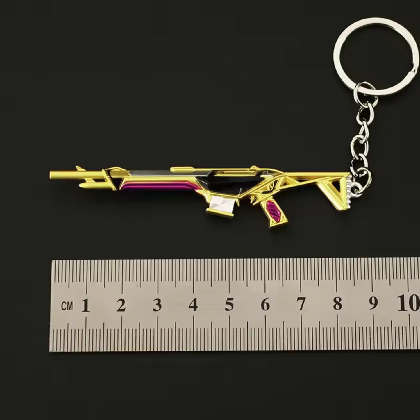 Porte-clé en argent – Skin Guardian Prime Valorant