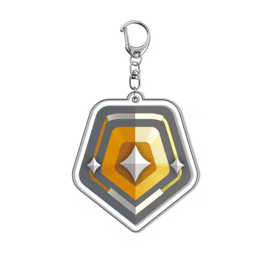 Acrylic Keychain – Valorant Gold Rank