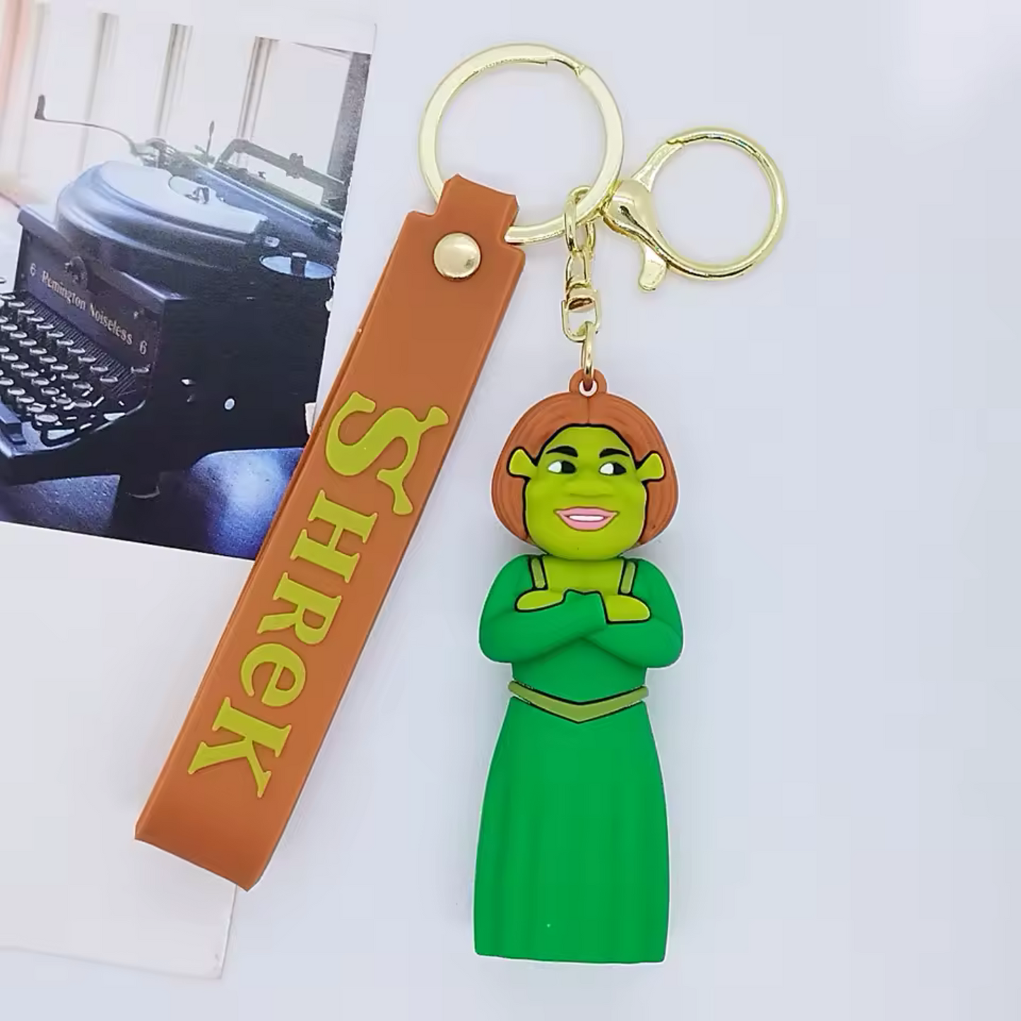 Shrek Silicone Keychain - 4 Models