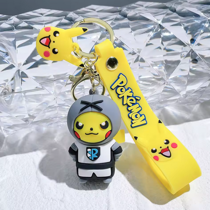 Porte-clé Pikachu Ninja – 3 modèles disponibles pour les fans de foudre furtive