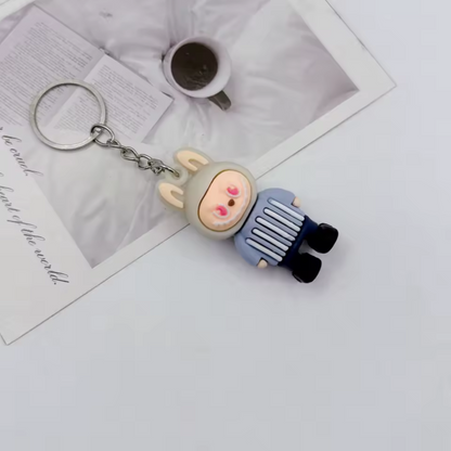 Porte-clé Labubu – 6 modèles différents (modèle aléatoire)